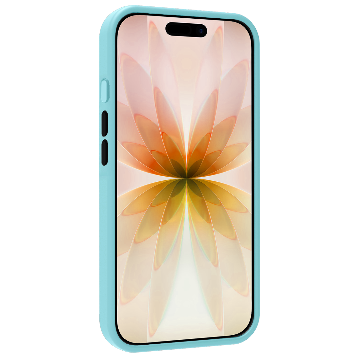 Nomfy Nomfy iPhone 17 Magsafe Hoesje Lichtblauw Met 2x Screenprotector