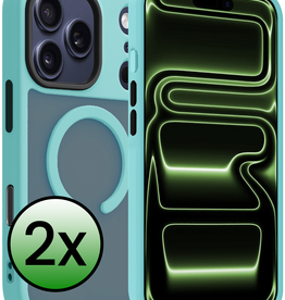 BASEY. BASEY. iPhone 17 Pro Magsafe Hoesje - Lichtblauw - 2 PACK