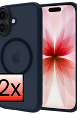 NoXx NoXx iPhone 17 Magsafe Hoesje - Donkerblauw - 2 PACK