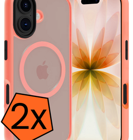 Nomfy Nomfy iPhone 17 Magsafe Hoesje - Perzik - 2 PACK