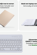 BASEY. BASEY. Samsung Galaxy Tab A11 Toetsenbordhoes - Goud