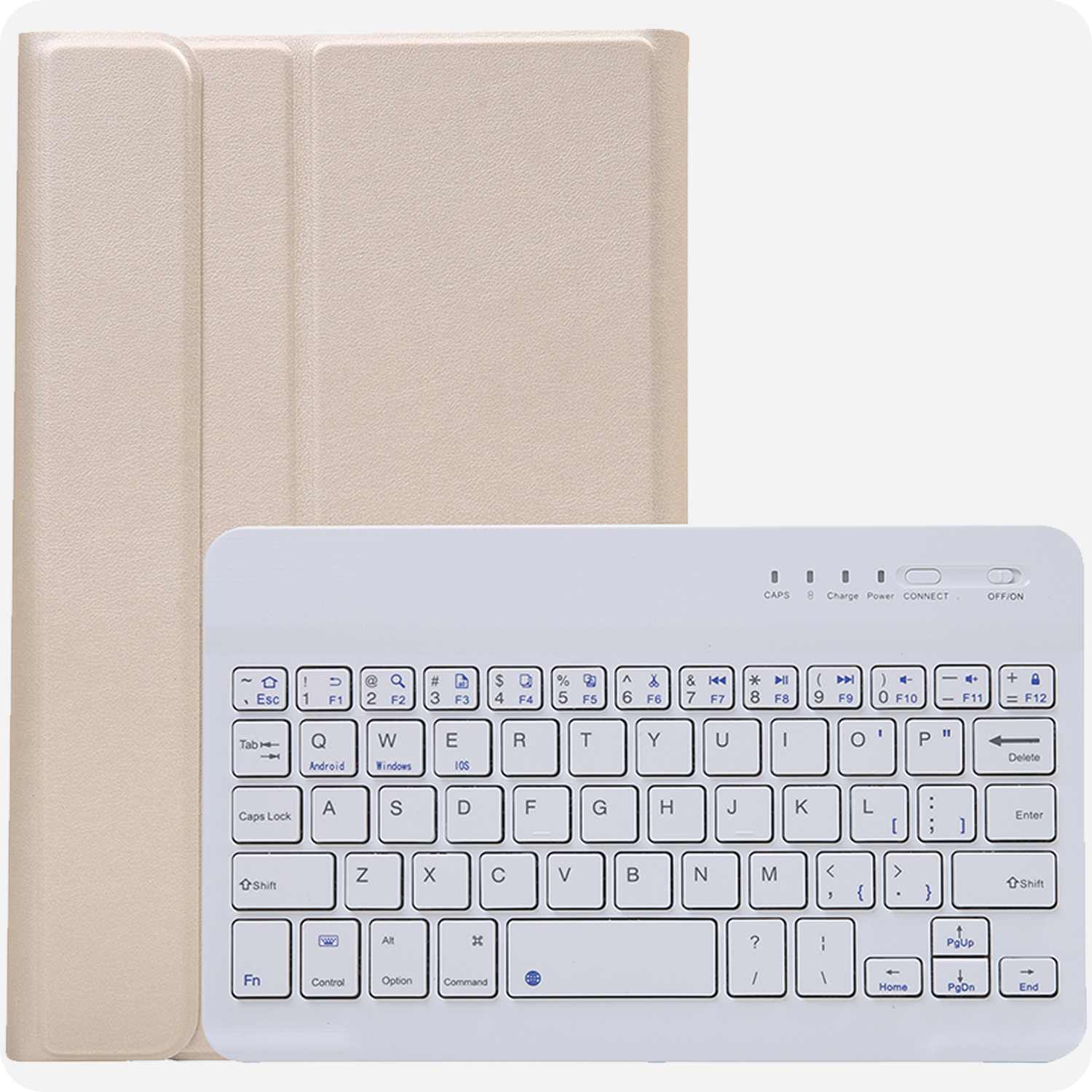 BASEY. BASEY. Samsung Galaxy Tab A11 Toetsenbordhoes - Goud