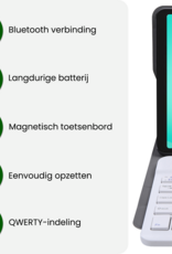 BASEY. BASEY. Samsung Galaxy Tab A11 Toetsenbordhoes - Goud