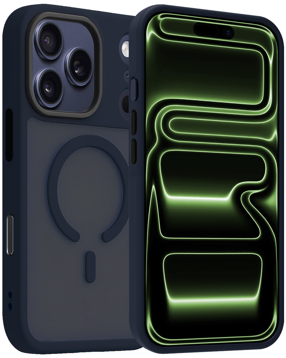 BASEY. BASEY. iPhone 17 Pro Max Magsafe Hoesje - Donkerblauw