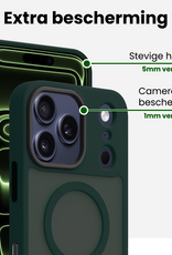 BASEY. BASEY. iPhone 17 Pro Max Magsafe Hoesje - Donkergroen