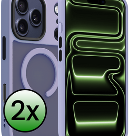 BASEY. BASEY. iPhone 17 Pro Max Magsafe Hoesje - Lila - 2 PACK