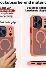 NoXx NoXx iPhone 17 Pro Max Magsafe Hoesje - Perzik