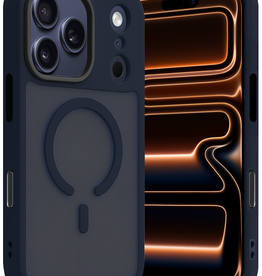 Nomfy Nomfy iPhone 17 Pro Max Magsafe Hoesje - Donkerblauw