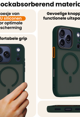 Nomfy Nomfy iPhone 17 Pro Max Magsafe Hoesje - Donkergroen