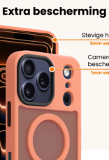 Nomfy Nomfy iPhone 17 Pro Max Magsafe Hoesje - Perzik