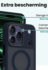 Forterra Forterra iPhone 17 Pro Max Magsafe Hoesje - Donkerblauw