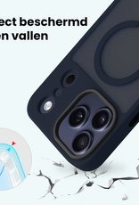 Forterra Forterra iPhone 17 Pro Max Magsafe Hoesje - Donkerblauw