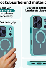 Forterra Forterra iPhone 17 Pro Max Magsafe Hoesje - Lichtblauw