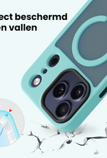 Forterra Forterra iPhone 17 Pro Max Magsafe Hoesje - Lichtblauw