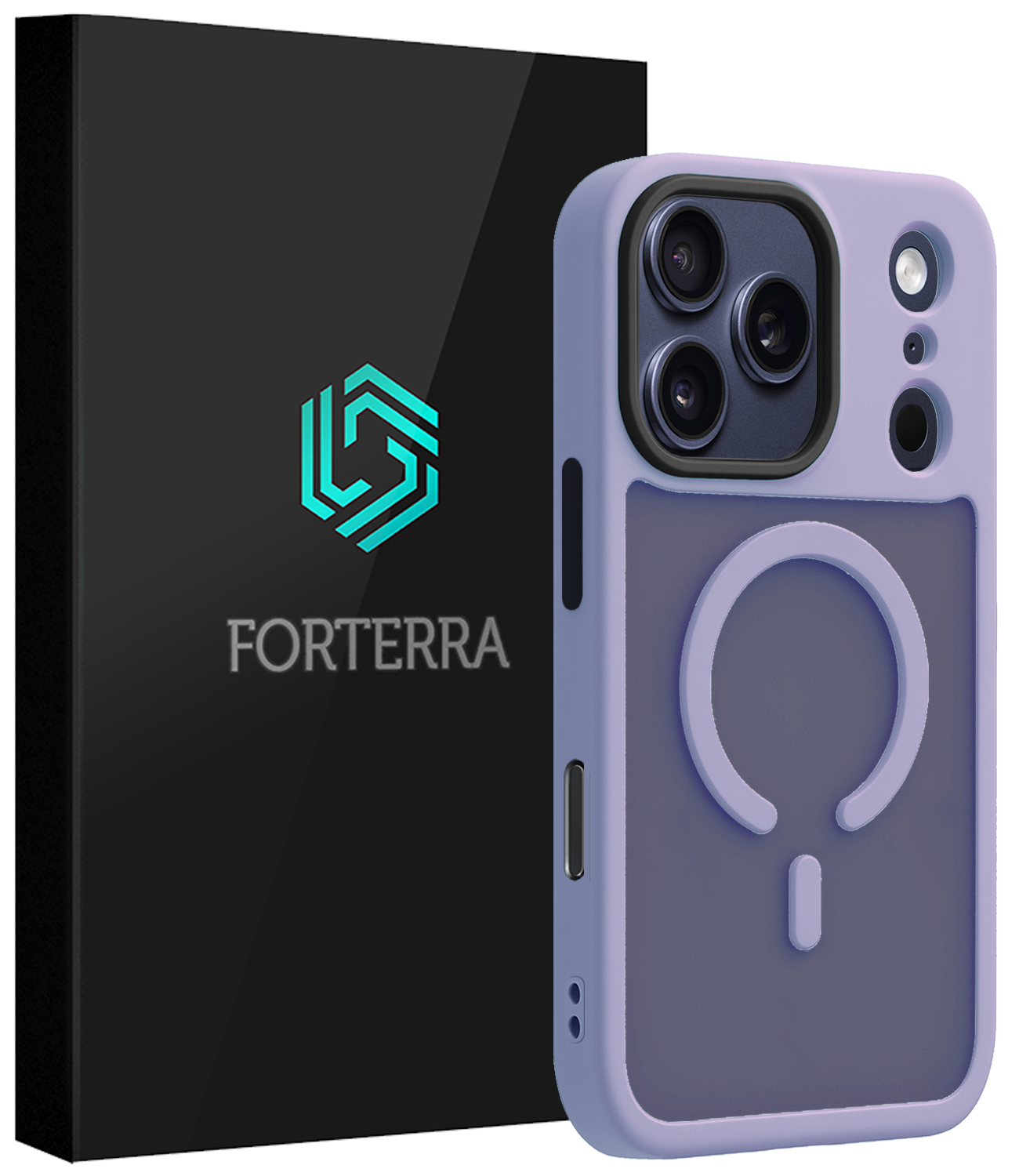 Forterra Forterra iPhone 17 Pro Max Magsafe Hoesje - Lila