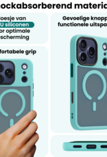 Forterra Forterra iPhone 17 Pro Max Magsafe Hoesje - Lichtblauw - 2 PACK