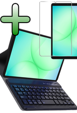 BASEY. BASEY. Samsung Galaxy Tab A11 Toetsenbordhoes Met Screenprotector - Zwart