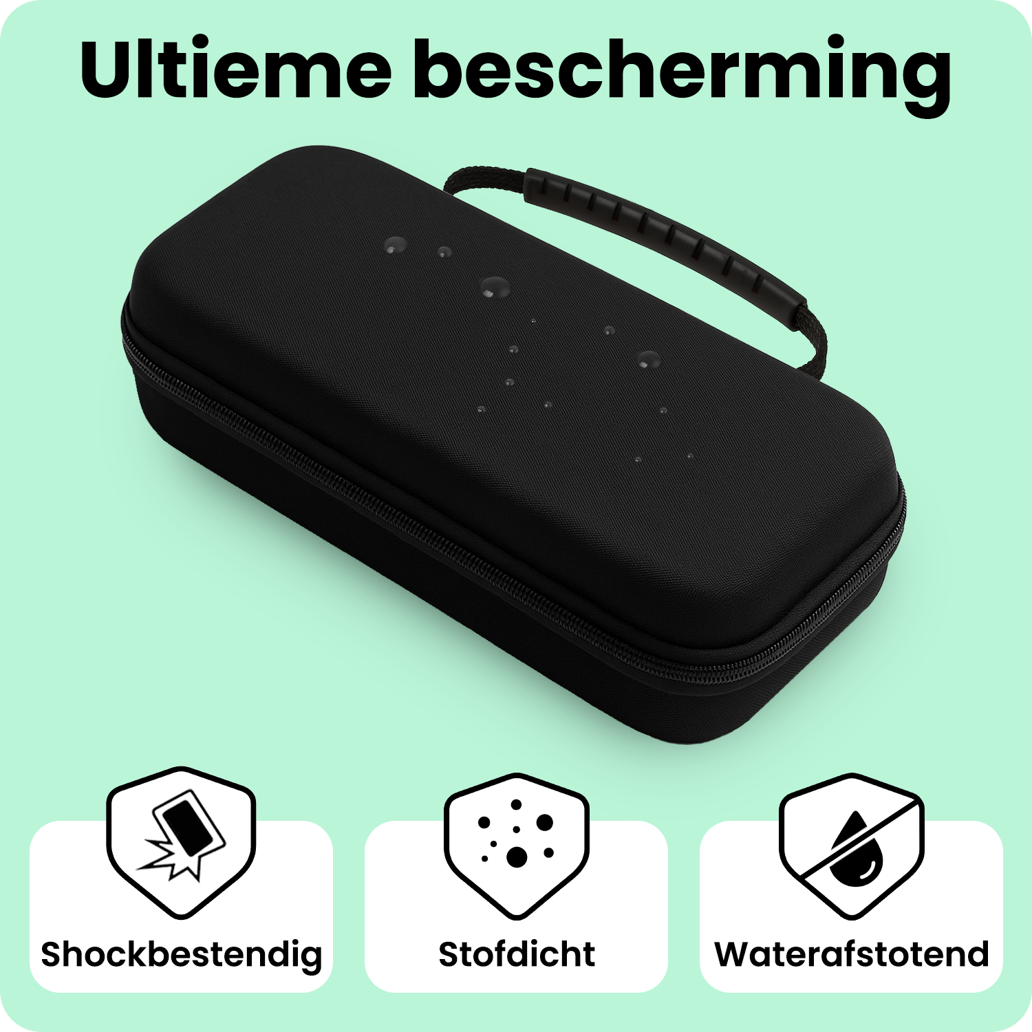 BASEY. BASEY. Hoesje Handvat Sony PlayStation Portal Remote Player - Zwart