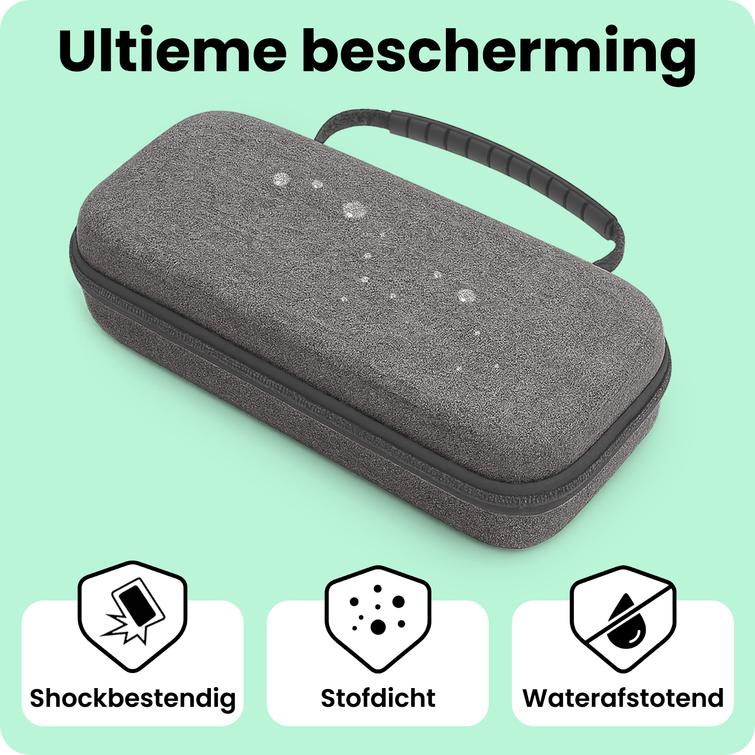 BASEY. BASEY. Hoesje Handvat Sony PlayStation Portal Remote Player - Grijs