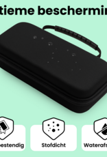 BASEY. BASEY. Sony PlayStation Portal Remote Player Hoesje Handvat Met Screenprotector - Zwart