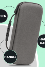 BASEY. BASEY. Sony PlayStation Portal Remote Player Hoesje Handvat Met  2x Screenprotector - Grijs