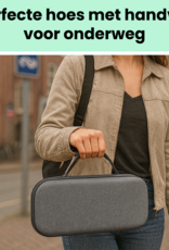 BASEY. BASEY. Sony PlayStation Portal Remote Player Hoesje Handvat Met  2x Screenprotector - Grijs