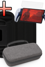 NoXx NoXx Sony PlayStation Portal Remote Player Hoesje Handvat Met Screenprotector - Grijs