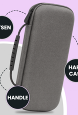 NoXx NoXx Sony PlayStation Portal Remote Player Hoesje Handvat Met 2x Screenprotector - Grijs