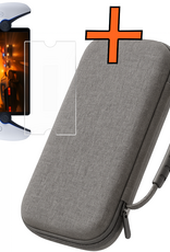Nomfy Nomfy Sony PlayStation Portal Remote Player Hoesje Handvat Met Screenprotector - Grijs