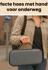 Nomfy Nomfy Sony PlayStation Portal Remote Player Hoesje Handvat Met Screenprotector - Grijs