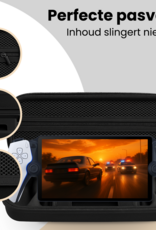 Nomfy Nomfy Sony PlayStation Portal Remote Player Hoesje Handvat Met Screenprotector - Zwart