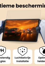 Nomfy Nomfy Sony PlayStation Portal Remote Player Hoesje Handvat Met  2x Screenprotector - Zwart