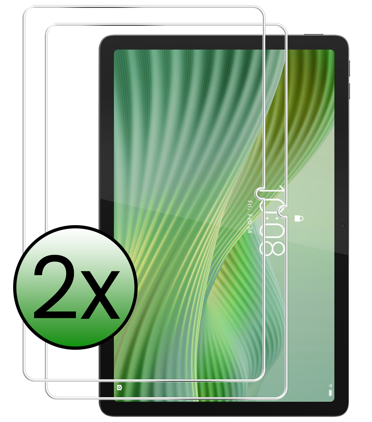 BASEY. BASEY. Lenovo Tab 10.1 inch Screenprotector - 2 PACK