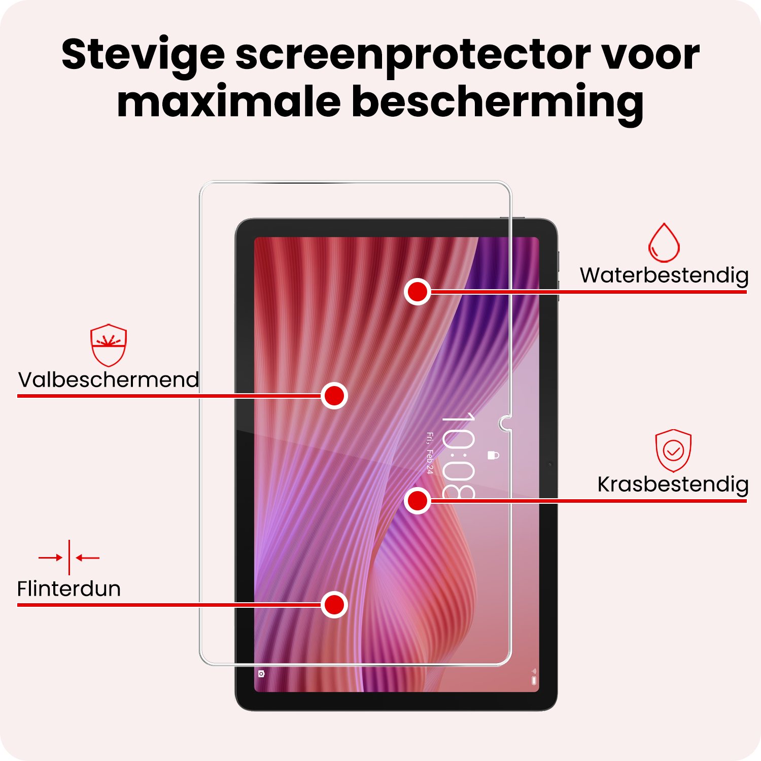 NoXx NoXx Lenovo Tab 10.1 inch Screenprotector