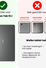 NoXx NoXx Lenovo Tab 10.1 inch Screenprotector - 2 PACK