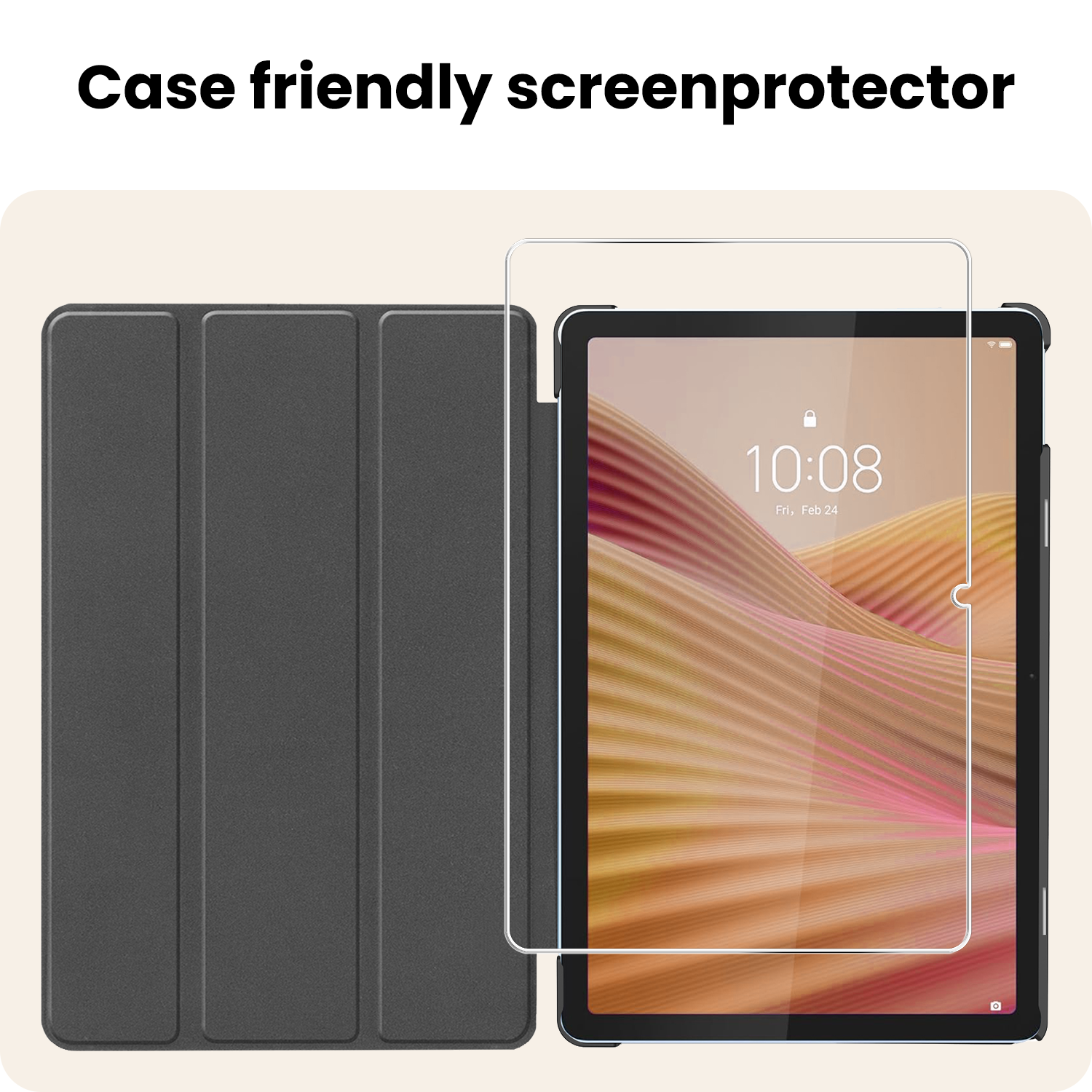 Nomfy Nomfy Lenovo Tab 10.1 inch Screenprotector