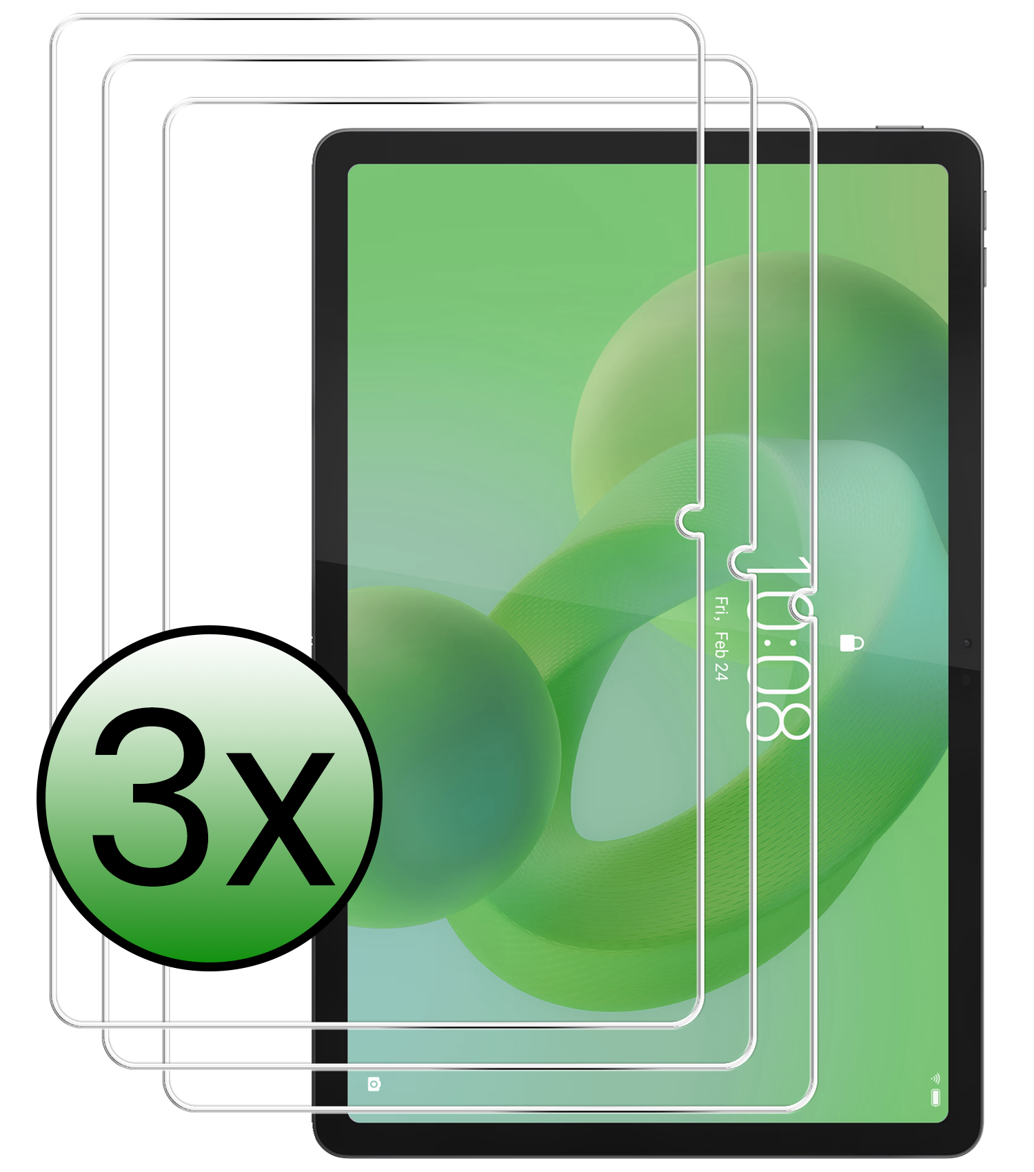 BASEY. BASEY. Lenovo Idea Tab Screenprotector - 3 PACK