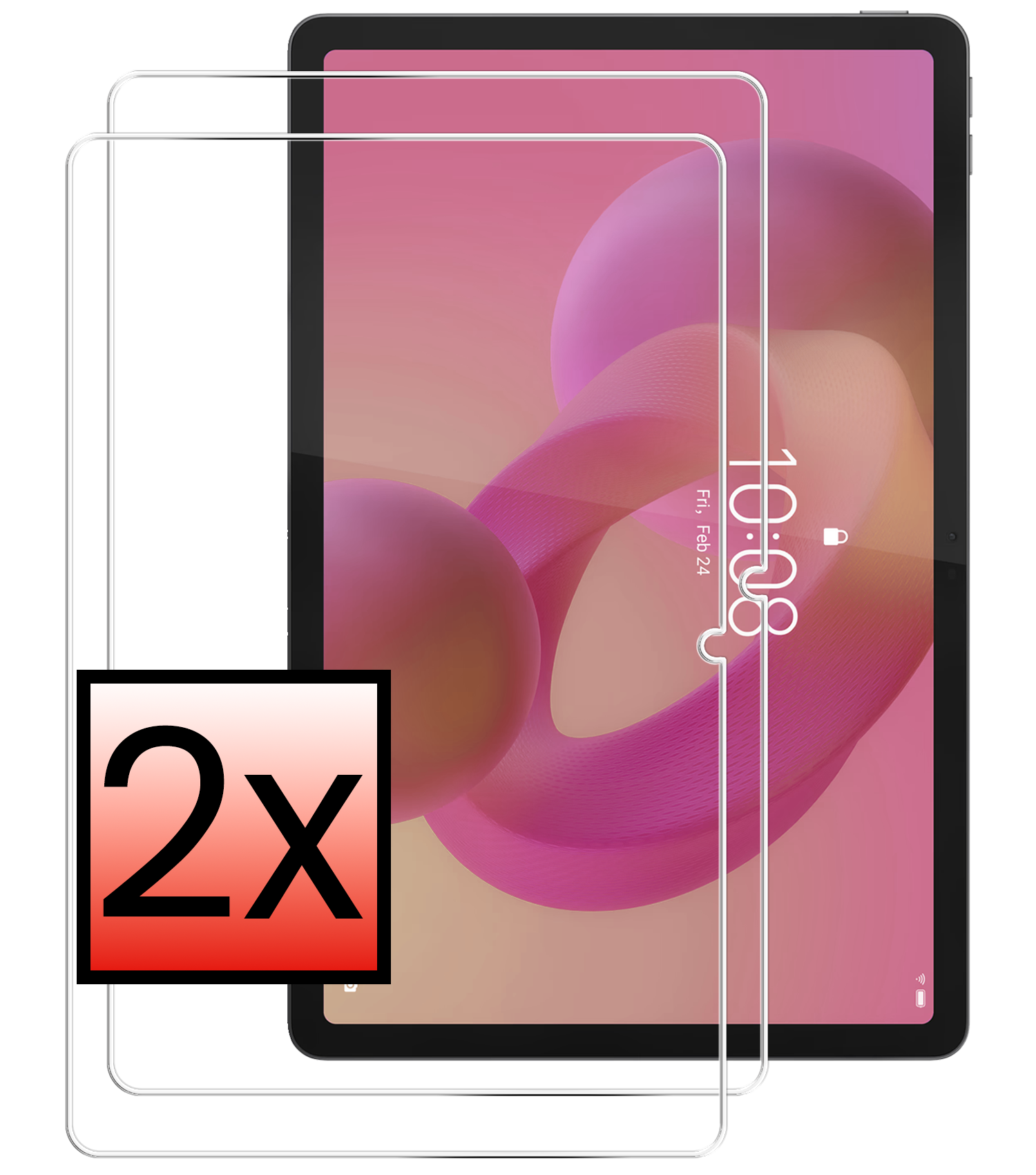 NoXx NoXx Lenovo Idea Tab Screenprotector - 2 PACK