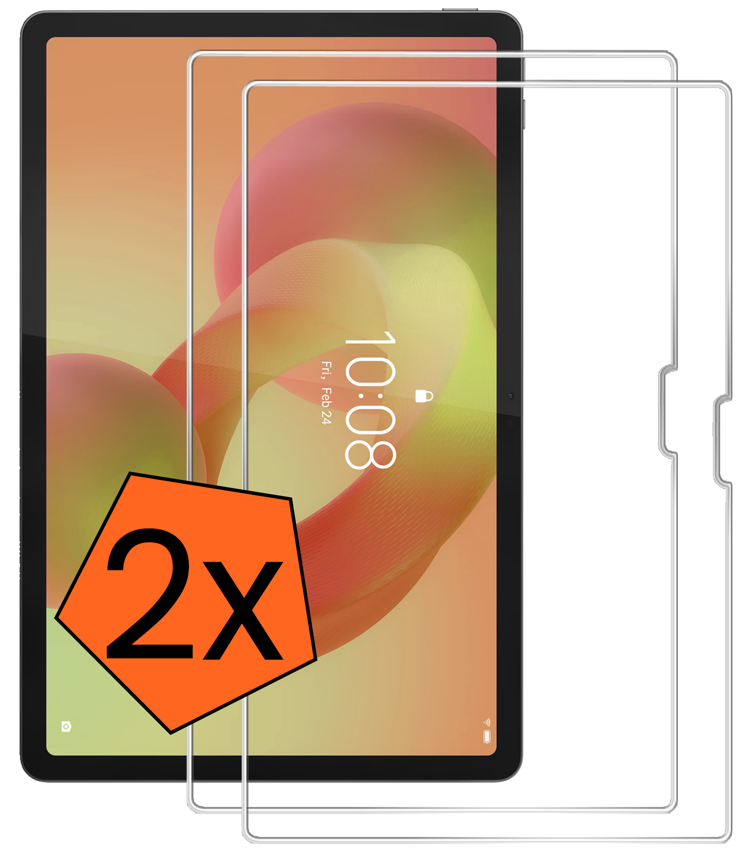 Nomfy Nomfy Lenovo Idea Tab Pro Screenprotector - 2 PACK