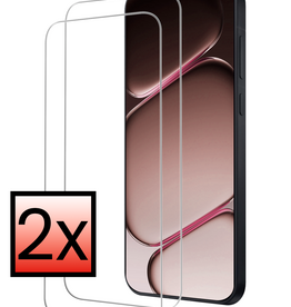 NoXx NoXx OnePlus 15R Screenprotector Glas - 2 PACK