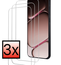 NoXx NoXx OnePlus 15R Screenprotector Glas - 3 PACK