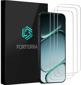 Forterra Forterra OnePlus 15R Screenprotector Glas - 3 PACK