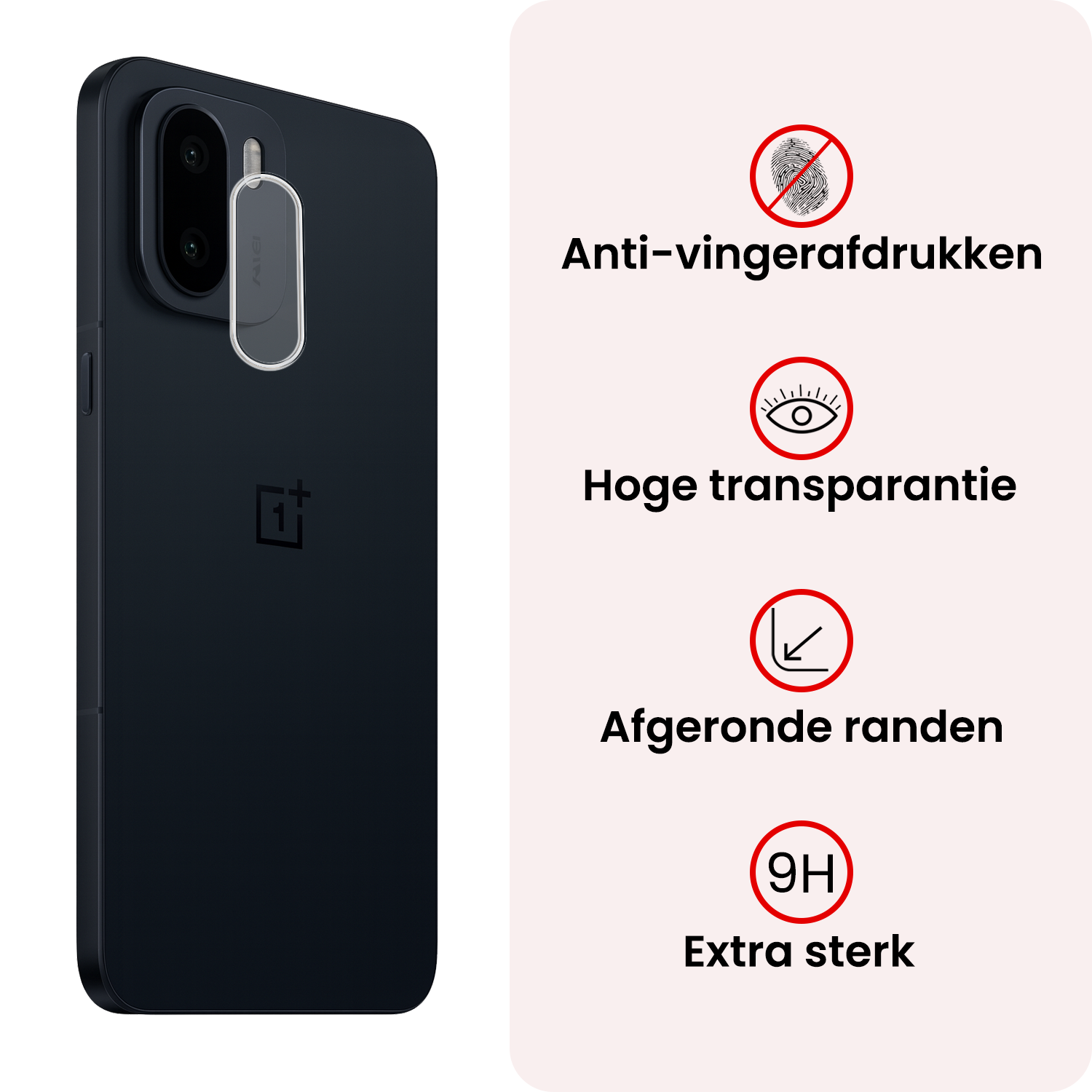 NoXx NoXx OnePlus 15R Camera Screenprotector - 2 PACK