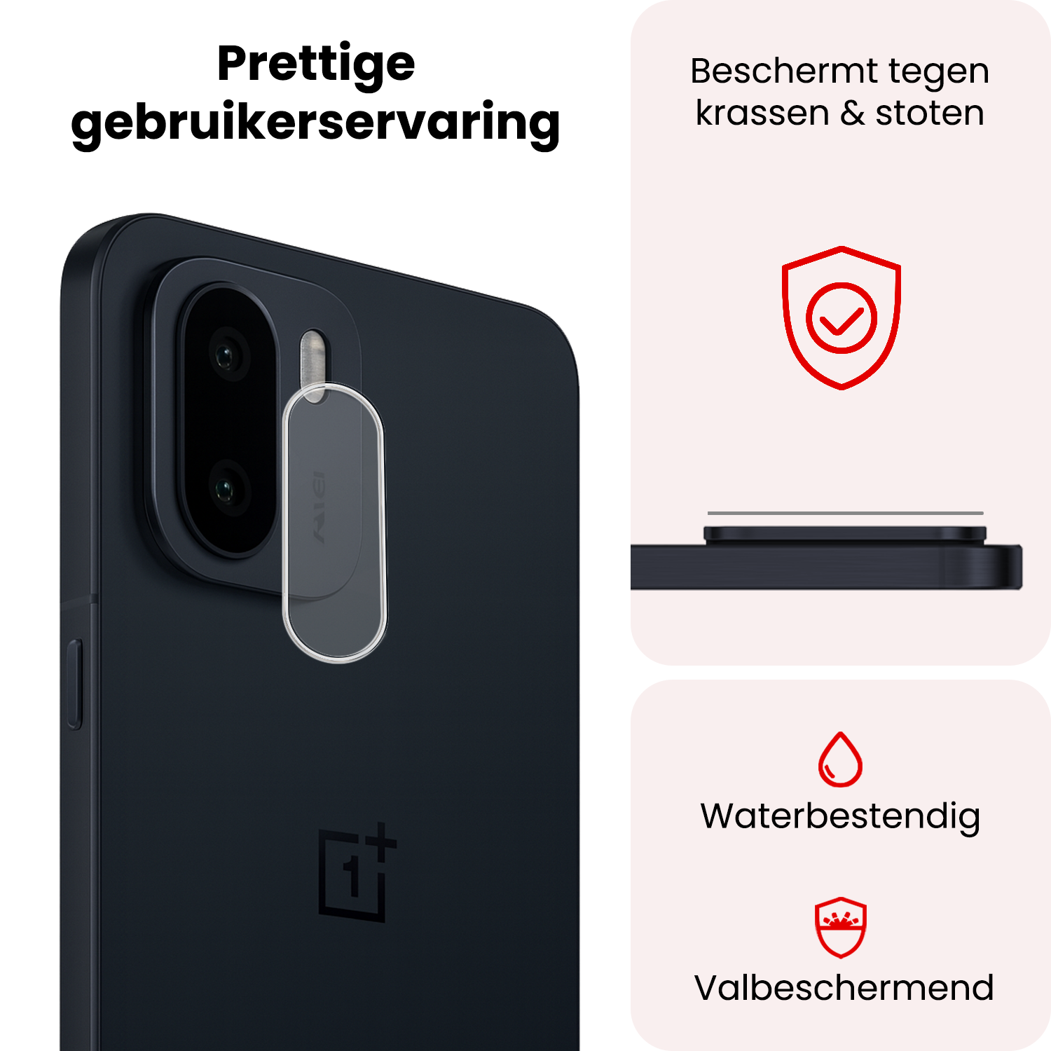 NoXx NoXx OnePlus 15R Camera Screenprotector - 2 PACK