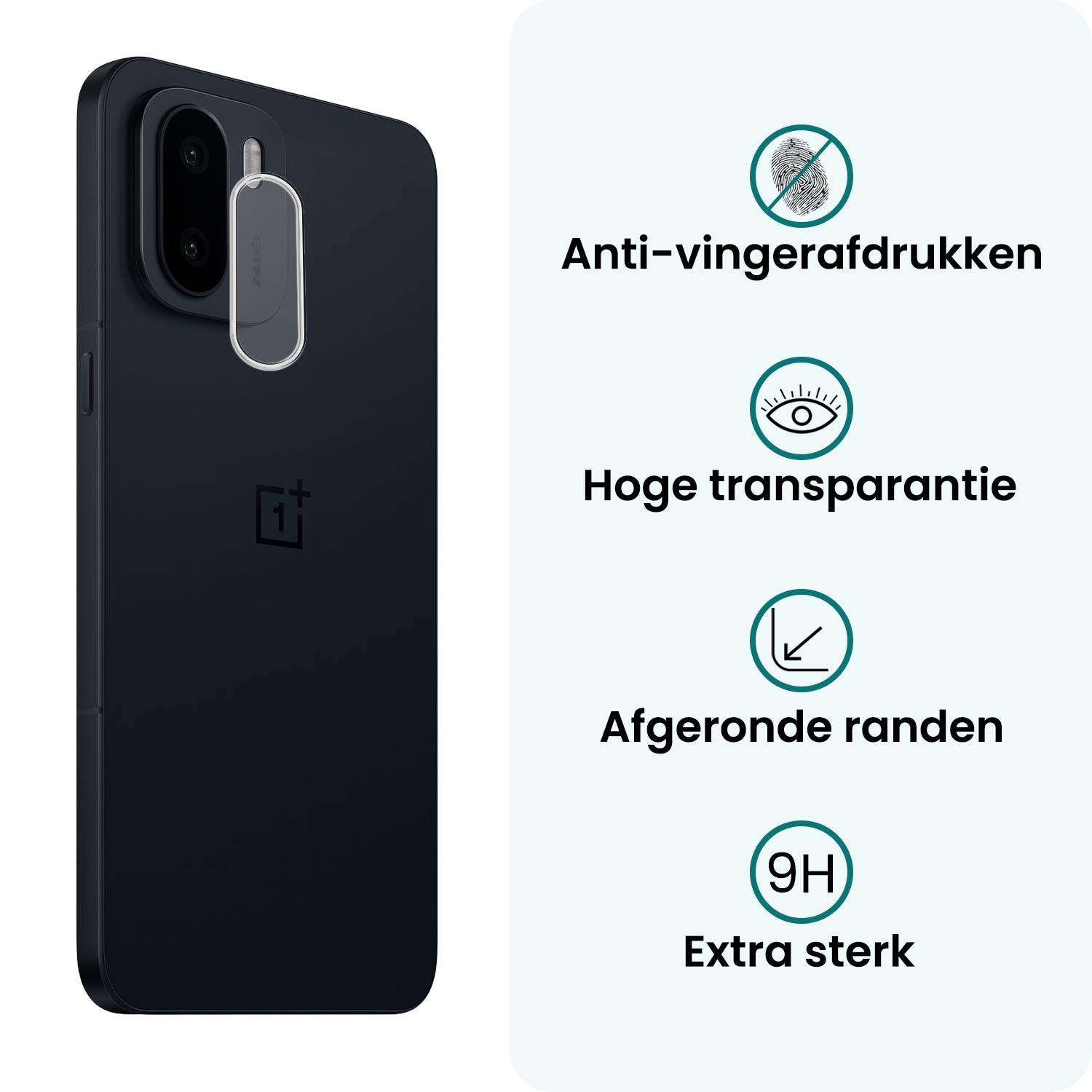 Forterra Forterra OnePlus 15R Camera Screenprotector - 2 PACK