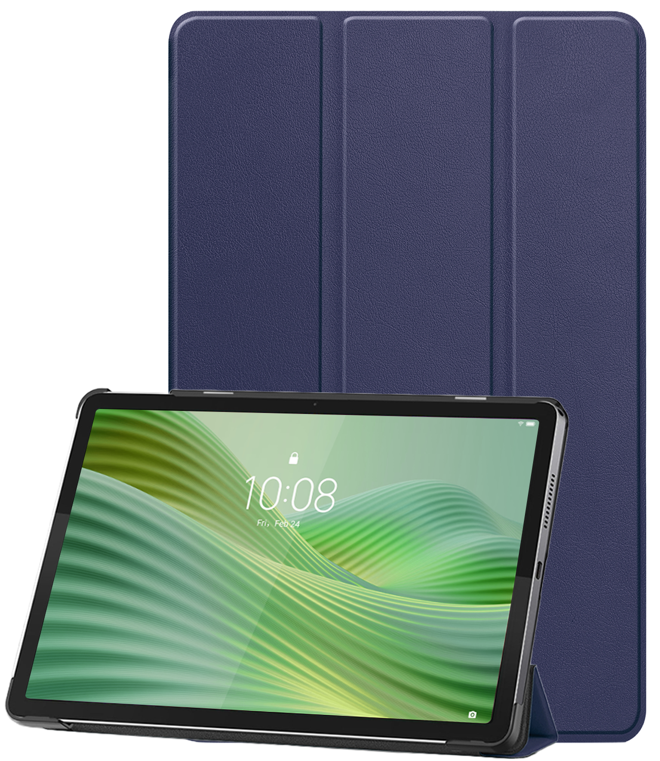 BASEY. BASEY. Lenovo Tab 10.1 inch Hoesje - Donkerblauw