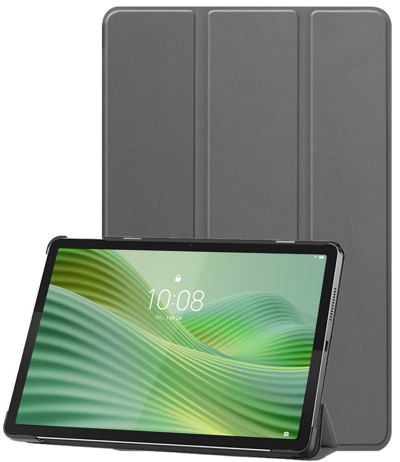 BASEY. BASEY. Lenovo Tab 10.1 inch Hoesje - Grijs