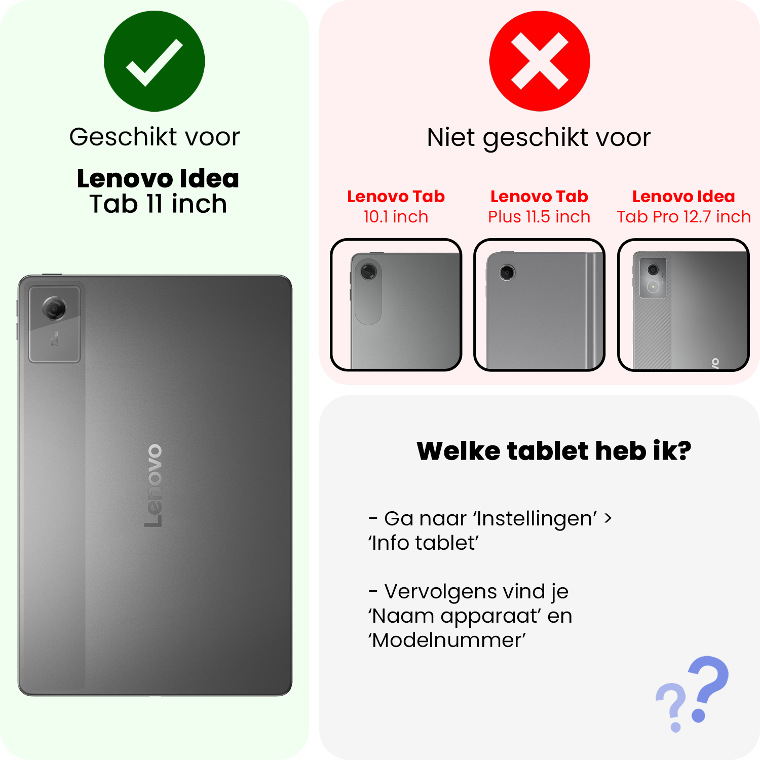 NoXx NoXx Lenovo Idea Tab Hoesje - Donkerblauw