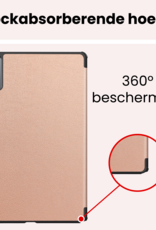 NoXx NoXx Lenovo Idea Tab Hoesje - Rose Goud