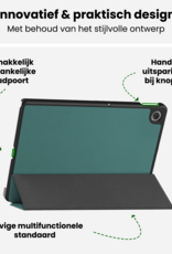 BASEY. BASEY. Lenovo Tab 10.1 inch Hoesje Met Screenprotector - Donkergroen